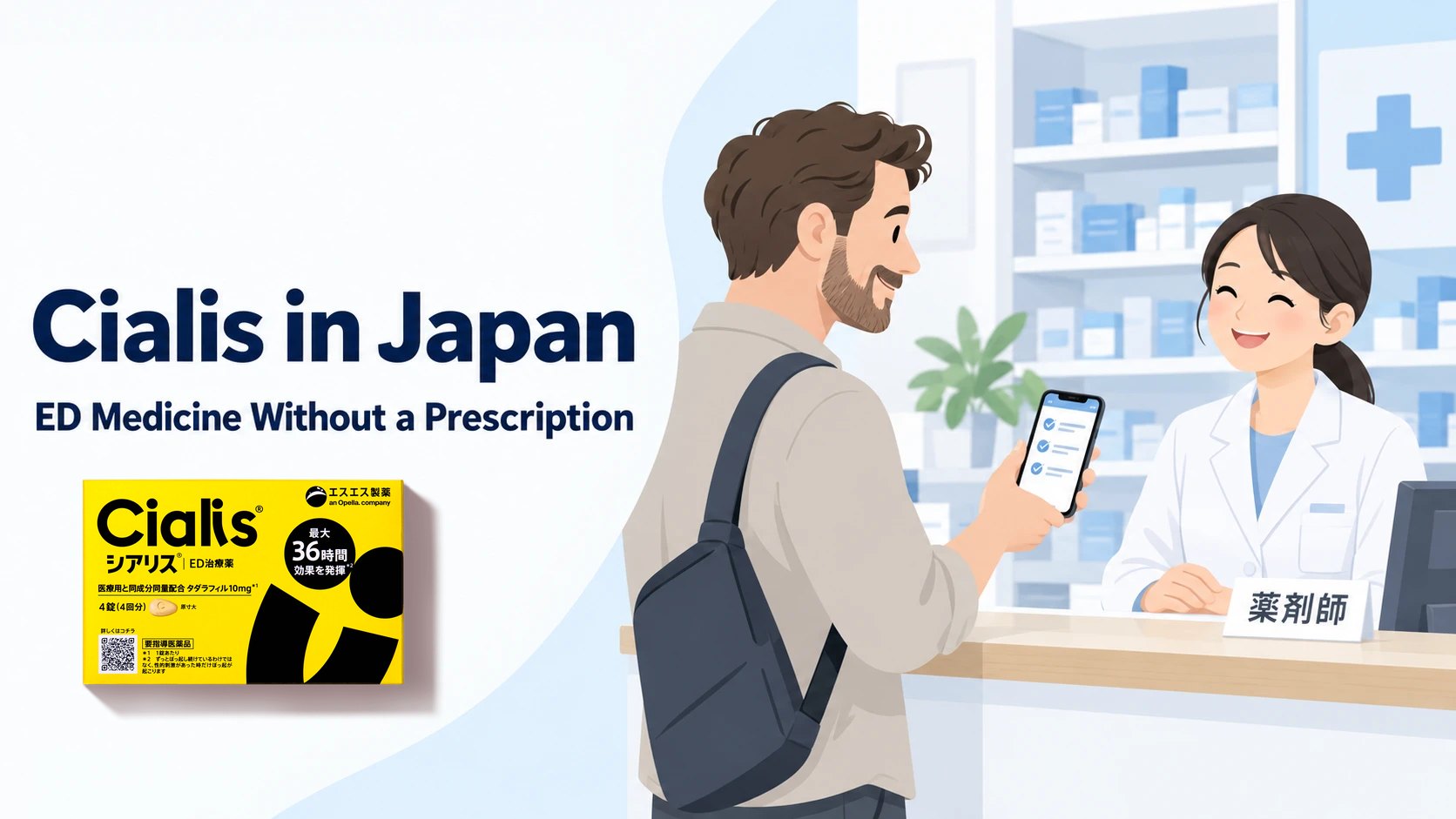 Cialis in Japan: ED Medicine Without a Prescription