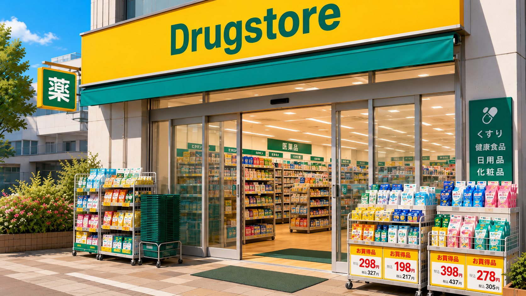 Japanese Drugstore Chains: A Guide for Visitors